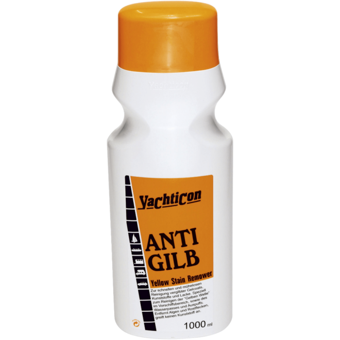 YACHTICON ANTI GILB - selbsttätig wirkendes Gel zum Entfernen von gelblichem Algenbefall - 500ml / 1l / 5l – Bild 3