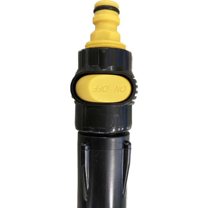 YACHTICON Waschbürstenset 1 - Teleskopstiel m. Wasserdurchl. (90-175cm), Waschbürste +  Bürstenkopf m. Abzieher – Bild 10
