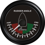 Wema Anzeige Ruderstand 85mm schwarz
