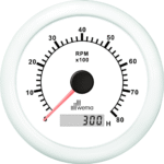 Wema Anzeige DZM 8000U B-Stunden weiß