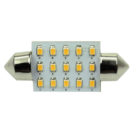 S-LED 15xSMD-Soffitte 42mm 10-30V 1,2W ww 2700K 120lm (in DE nicht lieferbar)