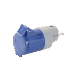 Adapter Schuko/CEE 16A