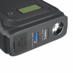 Tragbare Powerbank, Starter, Qi-Ladegerät, Taschenlampe – Bild 5