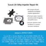 Quicksilver Impeller Service Kit Suzuki 20-50hp – Bild 2