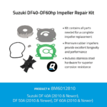 Quicksilver Impeller Service Kit Suzuki DF40-DF60hp – Bild 3