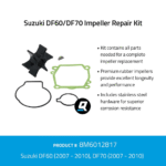 Quicksilver Impeller Service Kit Suzuki DF60/DF70 – Bild 3