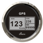 Wema Silber-Serie GPS-Speedometer-Digital schwarz
