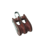 Barton Block Tufnol Bügel Doppel-Scheibe 45mm für Tau 13mm