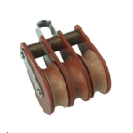 Barton Block Tufnol Bügel Dreifach-Scheibe 58mm für Tau 14mm