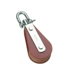 Barton Block Tufnol Wirbel Einzel-Scheibe 45mm für Tau 13mm