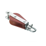 Barton Block Tufnol Wirbel Hundsfott Einzel-Scheibe 58mm für Tau 14mm