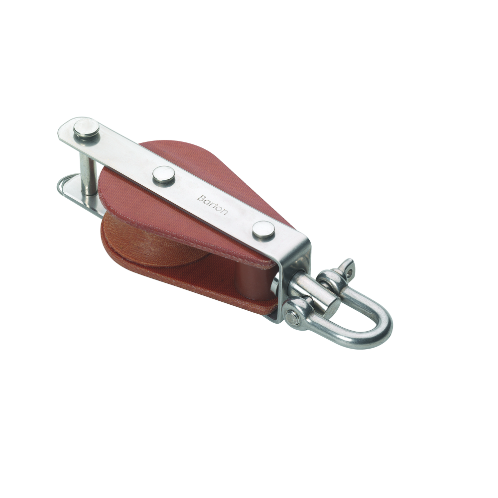 65613050_1_4e6b-post58637 Barton Block Tufnol Wirbel Hundsfott Einzel-Scheibe 58mm für Tau 14mm – Bild 1