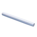 Conical tube Ø60 for table base aluminum white 700mm
