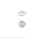 Borika FASTen FMb Zubehörhalter mit runder Basis aufschraubbar – Bild 2