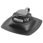 Borika FASTen FMp224 Zubehörhalter PVC-Basis 110x110mm zum Kleben