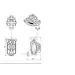 Borika FASTen FMc Zubehörhalter mit Klemme – Bild 2
