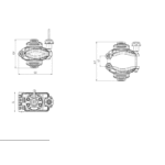 Borika FASTen FMc-2 beidseitiger Zubehörhalter mit Klemme – Bild 3