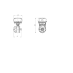 Borika FASTen Fs223 Zubehörhalter T-Bolzen Seitenmontage – Bild 2