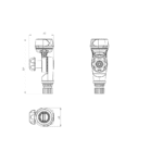 Borika FASTen FAv210 Verlängerung mit Drehgelenk – Bild 2