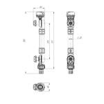 Borika FASTen FEx220 Verlängerung mit 2 Drehgelenken – Bild 2
