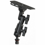 Borika FASTen SLr220-3 Montageplatte mit Kugelgelenk für Bildschirme 9" bis 12" dreh- und neigbar