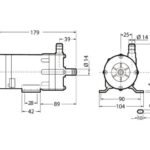 Velair Zentrifugal-Pumpe 15l Wasserpumpe Klimaanlage