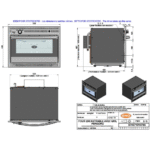 Eno-Einbau-Gasbackofen Gourmet mit Grill / 30mbar / E-Zündung – Bild 2