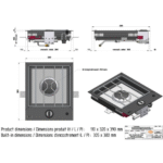 Eno-Einbau-Gaskocher Millesime 1-flammig / 30mbar – Bild 2