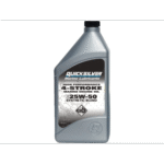 Quicksilver 25W50 4-Takt semisynthetisches Motorenöl 1l(6st)