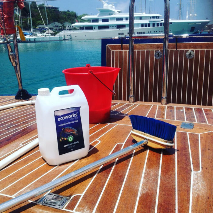 ECOWORKS Teak Deck Cleaner Teakreiniger Konzentrat – Bild 3