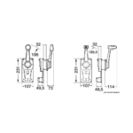 ULTRAFLEX Einhebel-Schaltbox | 	B183, B184, B85, B310B, B310BR – Bild 3