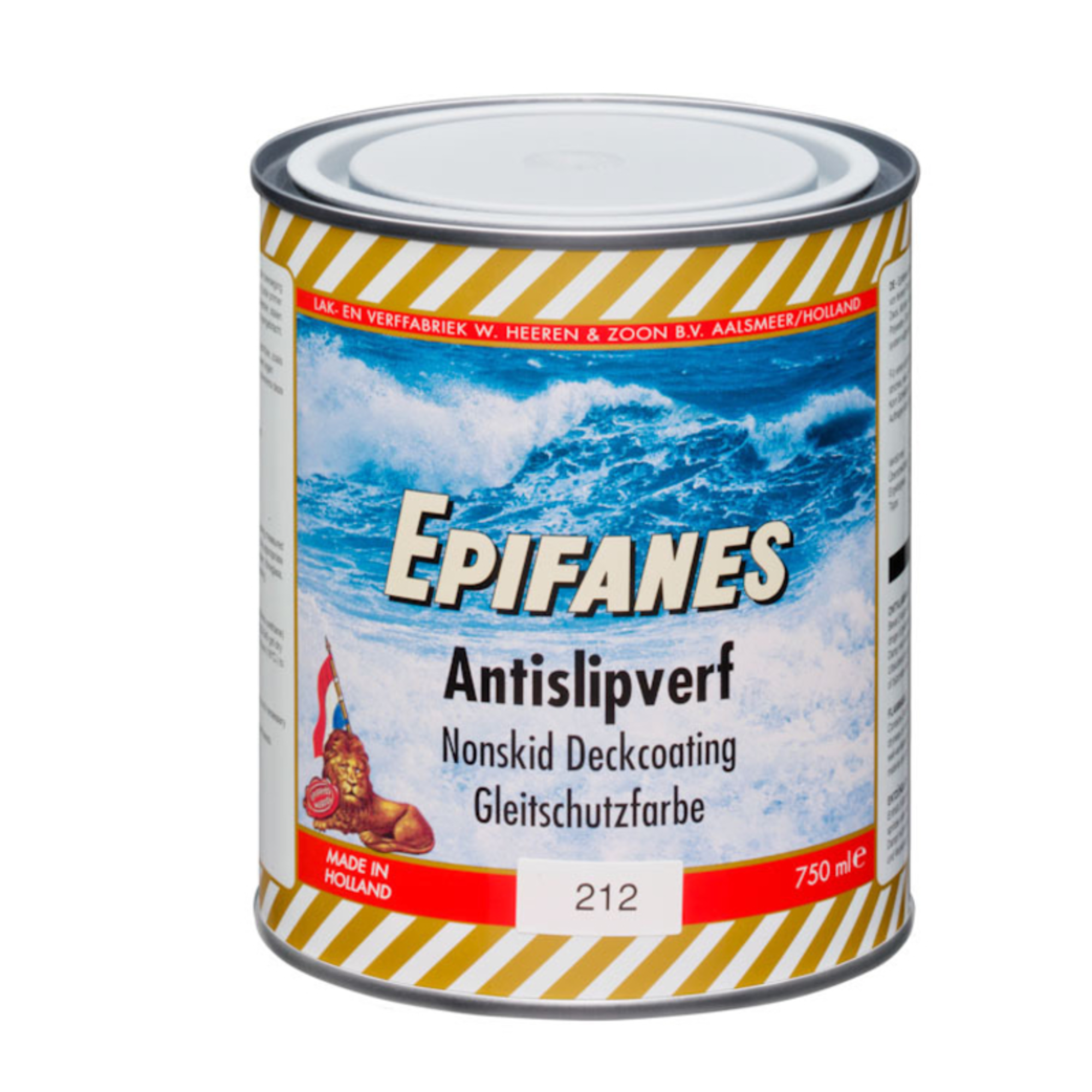 Gleitschutzfarbe EPIFANES GLEITSCHUTZFARBE NR. 212 HELL-GRAU, 750ML – Bild 1