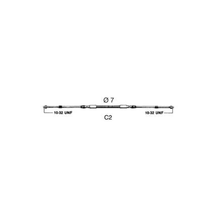 Ultraflex C2 Schaltzug Universal Ø 7mm