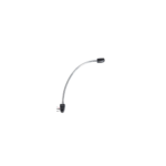 Flexibele LED Kartenleselampe mit verchromtem Metallarm und 8 roten LEDs - Talamex 12V