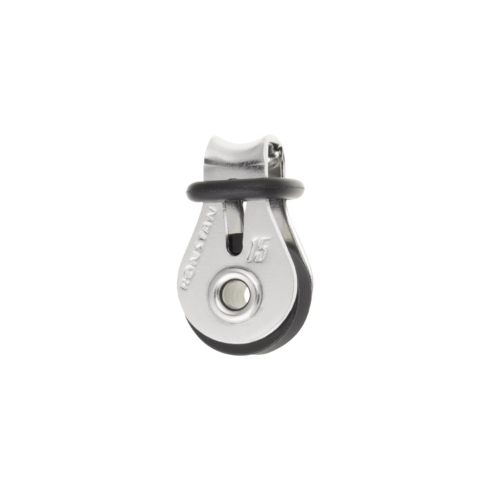 Ronstan RF15101 S15 BB Block - Einzelschlaufe, 1-scheibig, Hochwertiger Segelzubehör, 9316800555116 – Bild 1