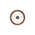 Klassisches Steuerrad aus Holz Ø 320mm - Ultraflex Capri, EN28848, ABYC P22, ohne Nabe