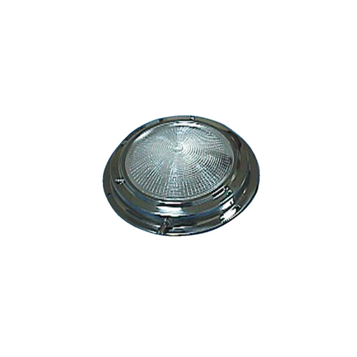 Talamex 12V 15W BA15d Einbauleuchte Edelstahl, 40mm Deckenleuchte für stilvolle Beleuchtung – Bild 1