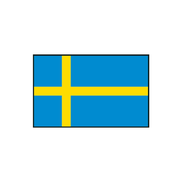 Flagge Spunpolyester Schweden 20x30cm BIS 70x100cm – Bild 1