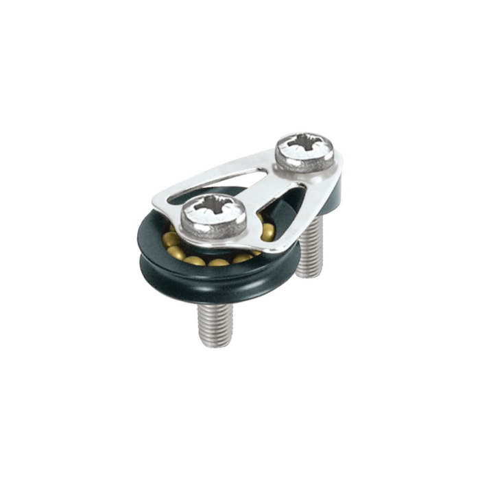 Ronstan Trimmleinenrolle Serie 22 mit 2 M6 Schrauben - RC00411 Single Sheave Kit – Bild 1