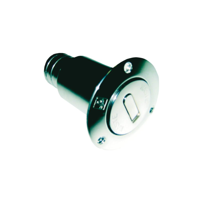 Talamex Absaugstutzen Schmutzwasser Messing verchromt 38mm Waste ISO8099 – Bild 1