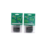 Weiches Gummitape Set 30mm x 1.8m für Windsurfen, Kiten & Wasserski - Schwarz mit Befestigungstape