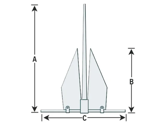 Fortress FX Anker 1.8 - 31.1kg – Bild 2