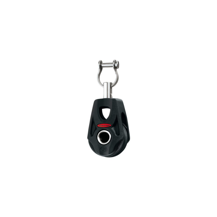 Ronstan RF35100A Orbit Block 30BB - 1-scheibig, geschlitzter Wirbelschäkel mit HF-Option – Bild 1