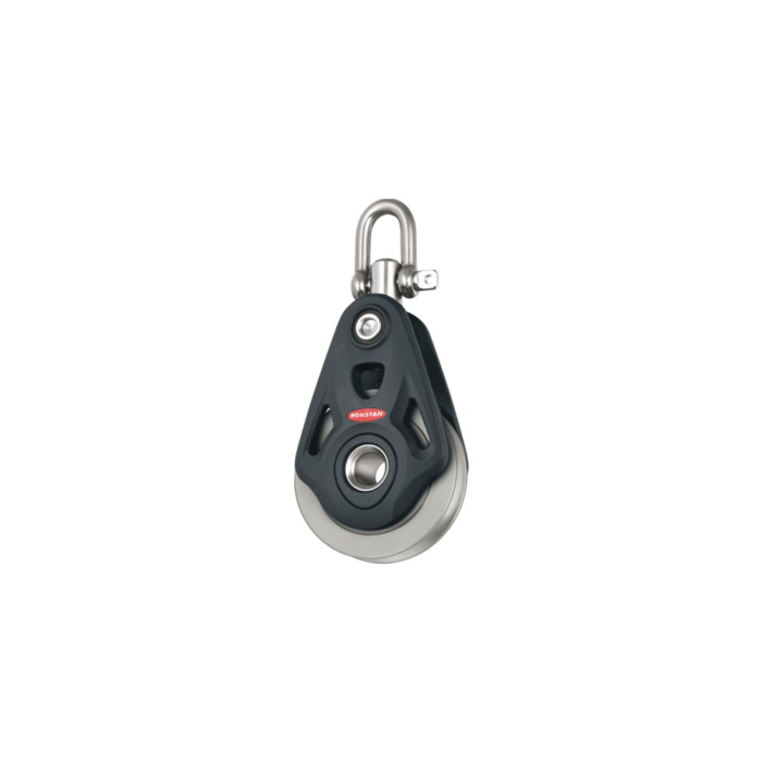 Ronstan RF64100AW S60 Core Block - 1-Scheibig mit Drahtscheibe, Aluminium, Hochwertige Blocktechnik – Bild 1