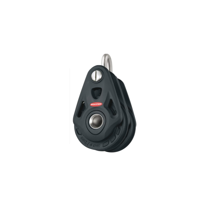 Ronstan RF64202 S60 Core Block - Doppel Block 2-scheibig, fest, ideal für Segeln und Bootszubehör – Bild 1