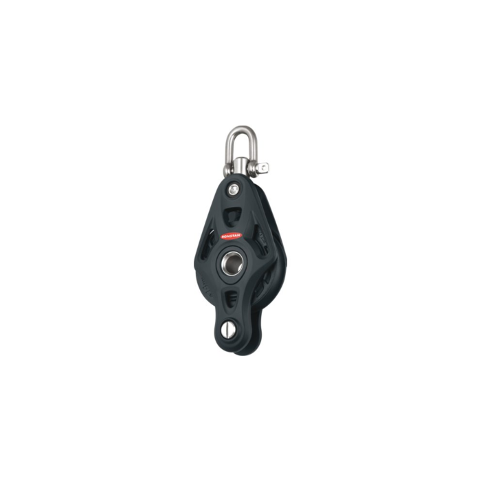 Ronstan RF74110 S75 Core Block Single HF - 1-Scheibiger Block für Segeln und Outdoor-Aktivitäten – Bild 1