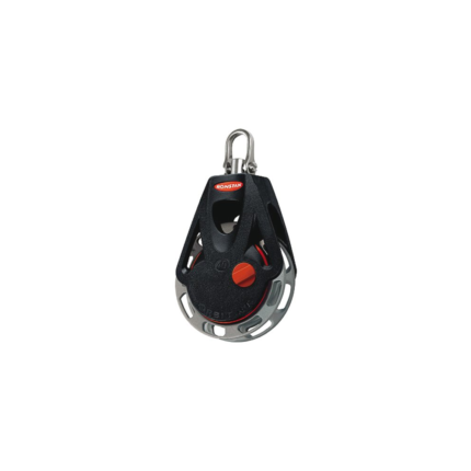 Ronstan RF46100 M Orbit Ratchetblock 1-Scheibig mit Manual Wirbelkopf - Hochwertiger Segelzubehör
