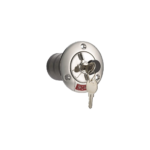 Einfüllstutzen Edelstahl mit Zylinderschloss 54mm BohrDIA