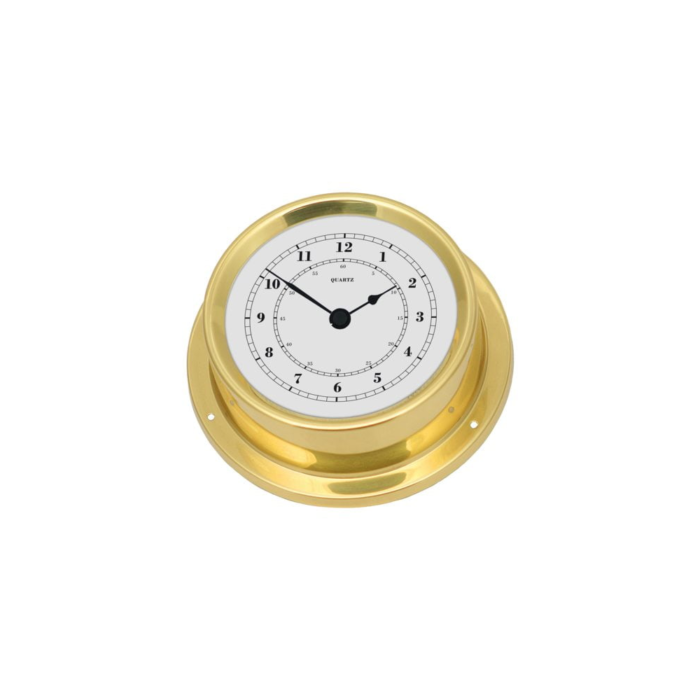 Talamex Schiffsinstrumente Baro-Thermo-Hygrometer 100x125mm Messing Serie 125 – Bild 1