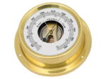 Talamex Schiffsinstrumente Baro-Thermo-Hygrometer 100x125mm Messing Serie 125 – Bild 2